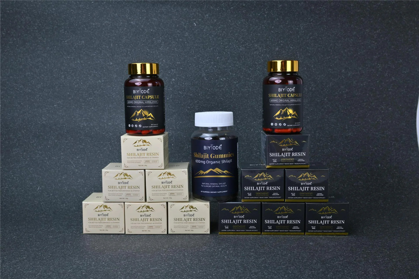 Natural Shilajit Resin 30g - Boosts Energy & Wellness - Pure & Mineral-Rich