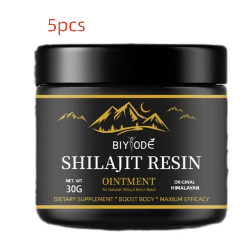 Natural Shilajit Resin 30g - Boosts Energy & Wellness - Pure & Mineral-Rich